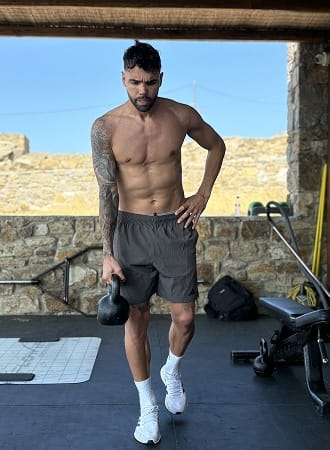 David Raya sports specific training during the summer period at Mykonos Performance
