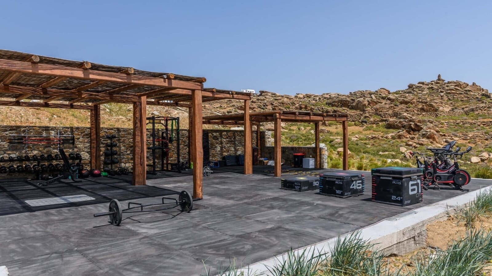 Professional Fitness Resort in Mykonos by Mykonos Performance